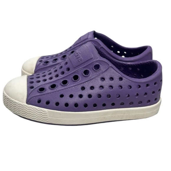 Native Jefferson Shoes purple toddler size 5 - Picture 1 of 7